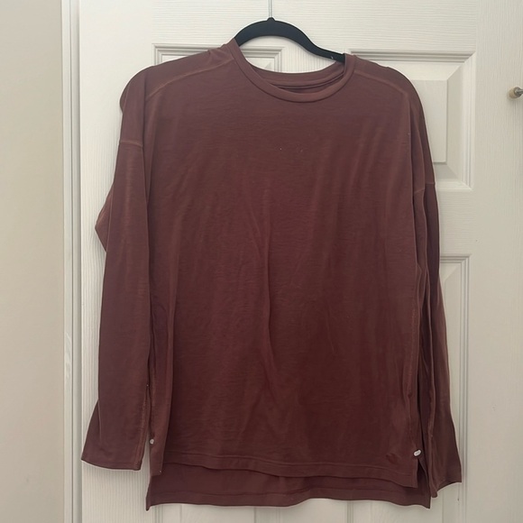 The North Face Tops - The North Face long Sleeve Shirt woman’s small brown red